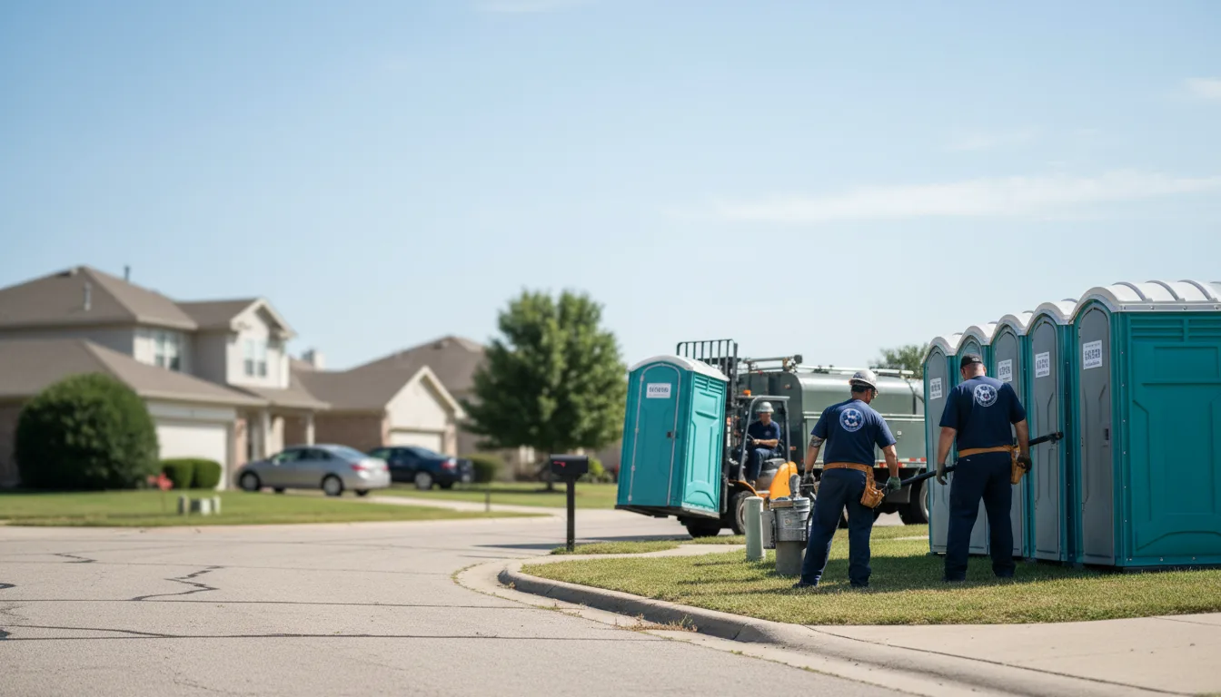 Porta Potty Rental in Versailles, OH near me